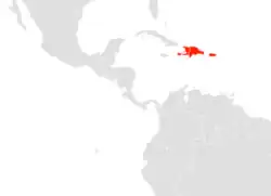 Map of range
