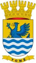 Coat of arms of Tomé
