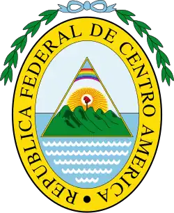 Coat of Arms of the Federal Republic of Central America (1825-1842)