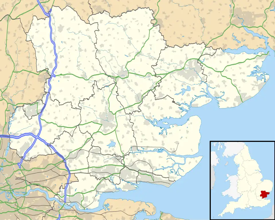 Toppesfield is located in Essex