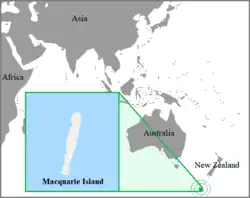 Map of range