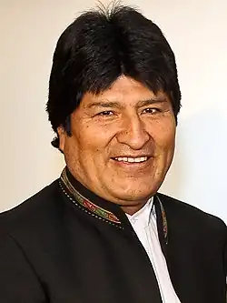 Bolivia Evo Morales, President