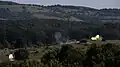 French Leclerc tanks shooting during exercise Eagle Fulger in 2023