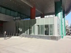 Exit B structure
