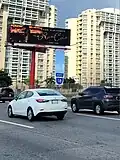 PR-18 north in Hato Rey Norte barrio