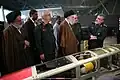 Brig. Gen. Hajizadeh briefing Khamenei and Bagheri