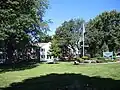 Front of complex