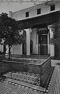 A courtyard in the old palace