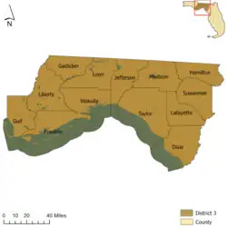 Map of the district