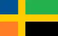 Unofficial flag of the Swedish region of Bergslagen