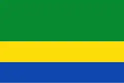 Flag of the Department of Chocó