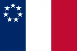 Flag of Louisiana in 1861