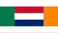 Proposal for the Flag of South Africa, Five Colors with White Stripes Version