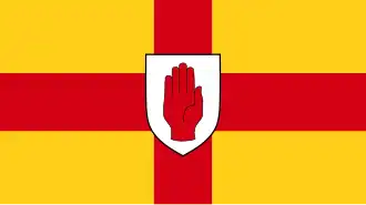 The flag of the province of Ulster