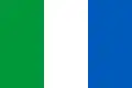Flag of Vyhoda settlement hromada