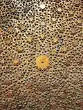 Girih in metal: 12-pointed star on gate at Sultan Hassan's mosque, Cairo