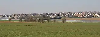 A general view of Fontenay-le-Marmion