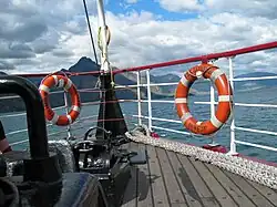Foredeck view
