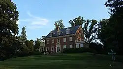Colonial houses situated along Riverside Drive in Forest Hill.