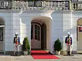 Honor Guard of the President of the Slovak Republic in the battalion's ceremonial uniform