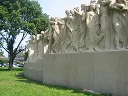 Rear north center
