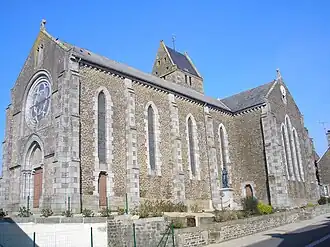 The church of Saint-Laurent