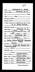 Mr. Small's death certificate