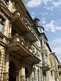 Gründerzeit architecture at Friedrich Engels Street