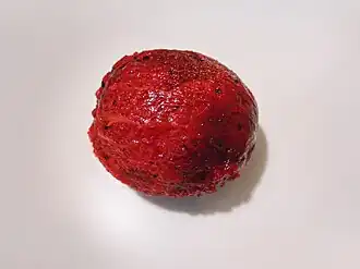 Fruit prepared from Stenocereus queretaroensis