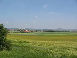 Looking east toward Fulda over the rich farmlands