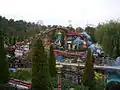 The coaster at Tokyo Disneyland
