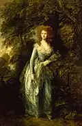 Portrait by Thomas Gainsborough (1786–1787)