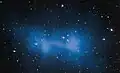 Hubble image of ACT-CL J0102-4915[20]