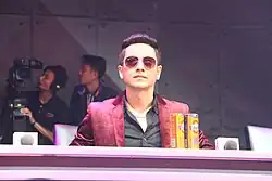 Graham judging on Galaxy Star 2017