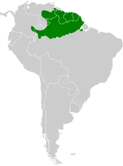 Map of range
