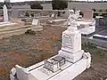A monument for a child at Galong