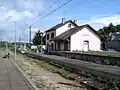 The railway station