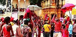 Bhilurana scene of British invaders