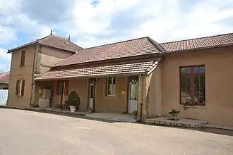 The town hall in Gazax