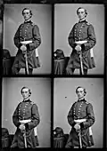 General Schuyler Hamilton with a Hardee hat