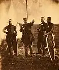 Général Bosquet with his staff, Crimea, c. 1855