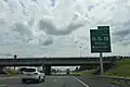 Pedestal gantry sign in Georgia
