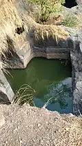Rockcut water cistern