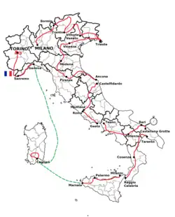 Race route