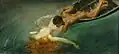Siren&nbsp;or&nbsp;Green Abyss (1893).&nbsp;Civic Gallery of Modern and Contemporary Art, Turin