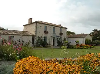 The town hall of Givrand