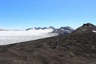 The caldera glacier of Sollipulli