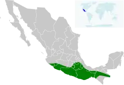 Map of range