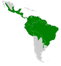 Map of range