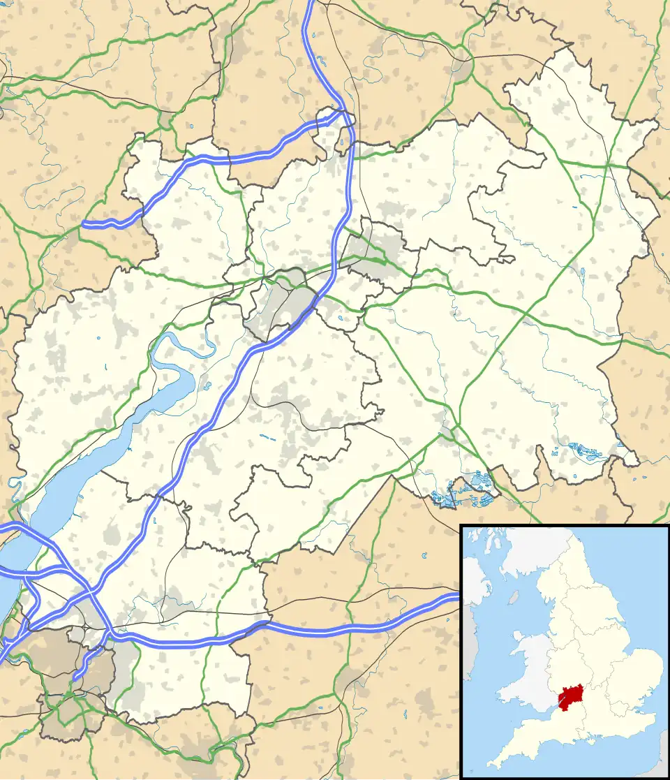 Awre is located in Gloucestershire
